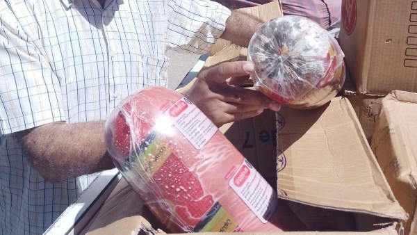 ضبط 320 كيلو لانشون فاسد وسيارة محملة بمخلفات دواجن بالمنيا