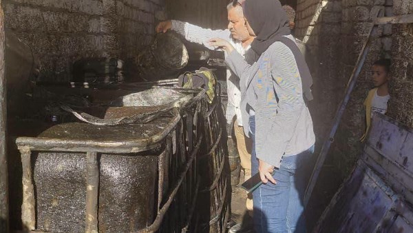ضبط 2500 لتر زيوت سيارات مستعملة قبل إعادة تدويرها وطرحها في الأسواق بالمنيا