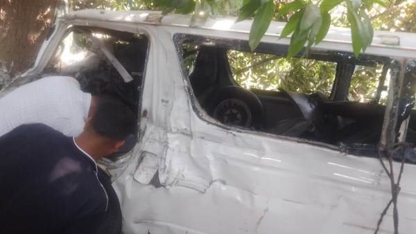 إصابة 12 شخصا في انقلاب «ميكروباص» بحادث بقرية اللوقا بساحل سليم في أسيوط
