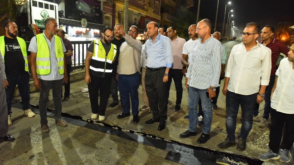 محافظ أسيوط: البدء في تطوير وتدعيم فواصل كوبري الجلاء بحي شرق