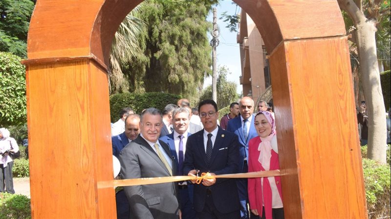 رئيس جامعة بنها يفتتح تطوير قسم وقاية النبات بتكلفة 41 مليون جنيه