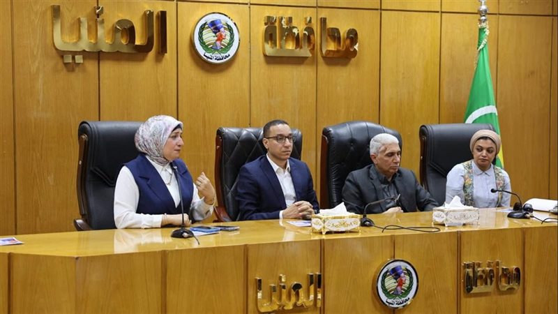 محافظ المنيا يعلن موعد حملة تطعيم الأطفال ضد الحصبة والفئات المستهدفة