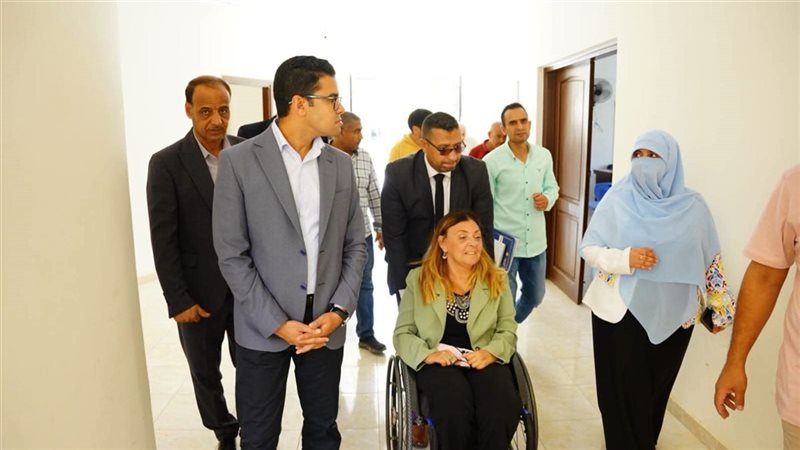 المشرف العام على “القومي للأشخاص ذوي الإعاقة” تتفقد دار الرعاية النهاري للتوحد