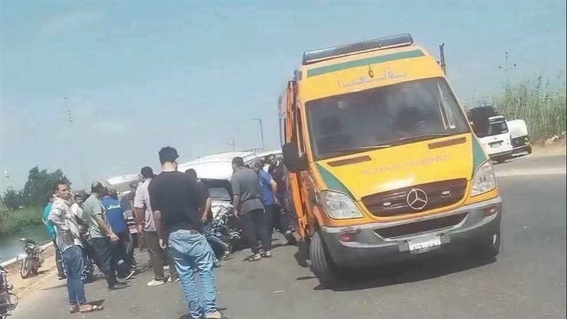 مصرع مواطن ونجله في حادث تصادم بالدقهلية