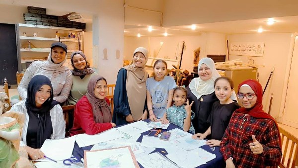 «ريشة سلام».. ورشة فنية بمتحف الأقصر تستلهم قيم التسامح من مصر القديمة