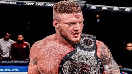 وفاة مقاتل MMA الروسي بونوماريف عن عمر 31 عاما