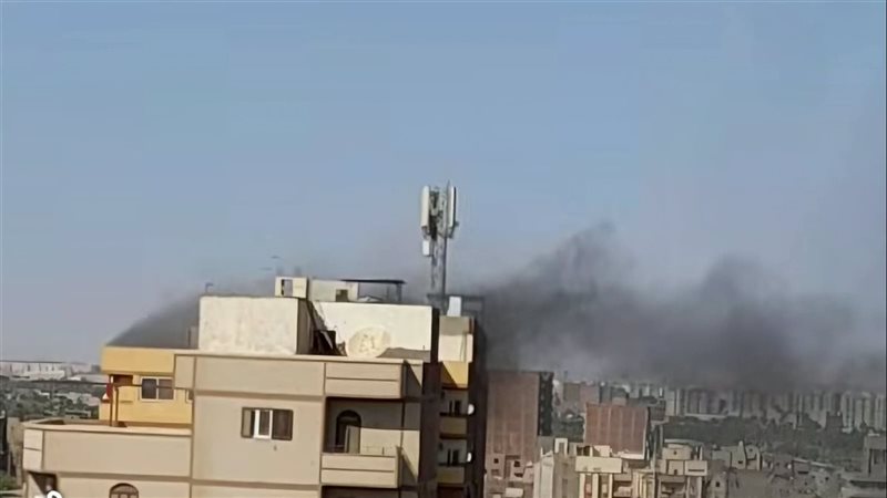 دون إصابات بشرية، إخماد حريق شب في شقة ببرج سكني بقنا