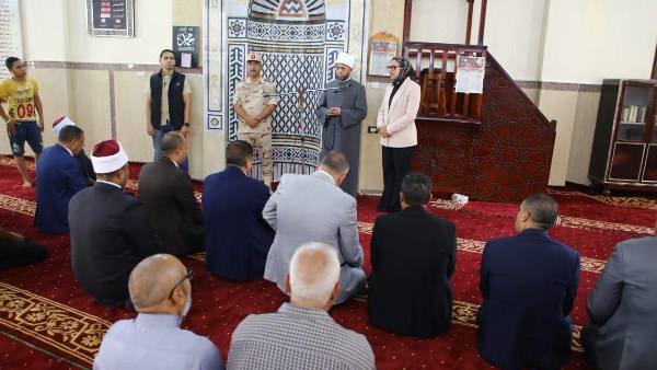 ضمن فعاليات زيارته.. وزير الأوقاف ومحافظ الوادي الجديد يفتتحان مسجد السبط الكبير