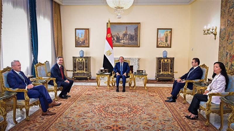 الرئاسة في أسبوع.. السيسي يوجه بمتابعة الموقف التنفيذي لمنظومة كارت الخدمات الحكومية الموحد.. يستقبل مدير الاستخبارات المركزية الأمريكية ورئيس تيار الحكمة العراقي ووزيري دفاع قبرص واليونان