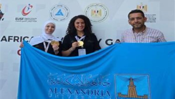 6 ميداليات لأبطال الشطرنج بالإسكندرية في الألعاب الإفريقية للجامعات