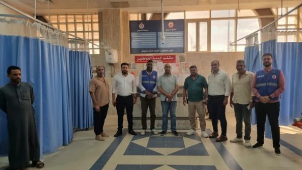 صحة مطروح: مرور ميدانى لوكيل وزارة الصحة بمطروح على مستشفى الضبعة المركزي