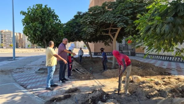 “تطوير شامل للزراعات وشبكات الري بمنطقة الإسكان المتميز بالعلمين الجديدة”