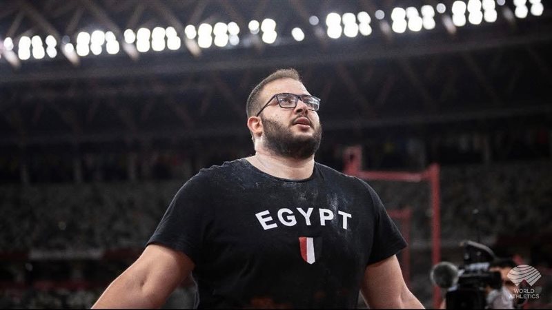 محمد مجدي يتوج ببرونزية ألعاب القوى في دورة البحر المتوسط