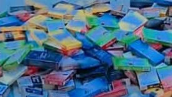 ضبط 400 عبوة سجائر ومشروبات طاقة منتهية الصلاحية ببورسعيد