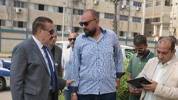 محافظ بورسعيد يتابع الموقف التنفيذي لأعمال تطوير القطاع الثاني بالمنطقة الرابعة بحي المناخ