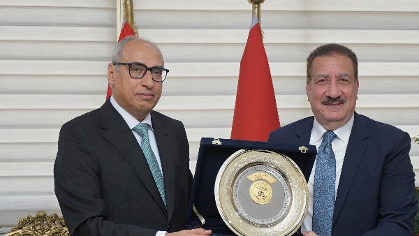 وضع حجر الأساس لمشروع إنشاء مبنى مجمع محاكم مجلس الدولة ببورسعيد