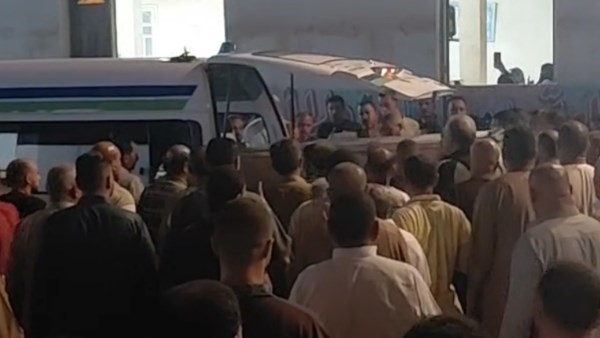 تشييع جنازه سيدة بدمياط أشعل زوجها النيران فيها داخل منزلها بدمياط