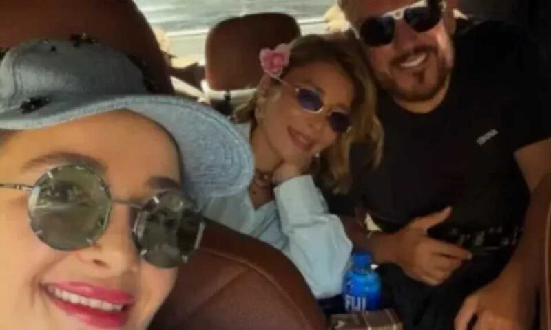 شام الذهبي توثق عودتها مع أصالة إلى سوريا استعدادًا للحفل المرتقب