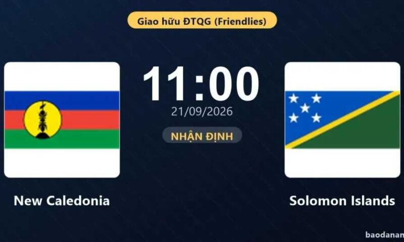 موعد مباراة كاليدونيا الجديدة وجزر سليمان اليوم.. مواجهة ودية