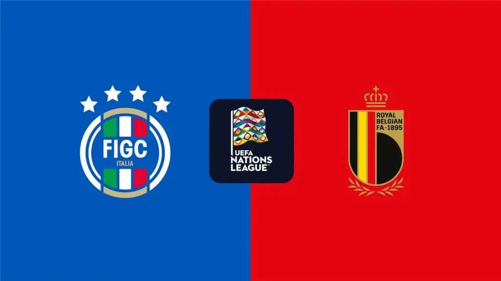 موعد مباراة إيطاليا وبلجيكا اليوم في دوري الأمم الأوروبية والقنوات الناقلة