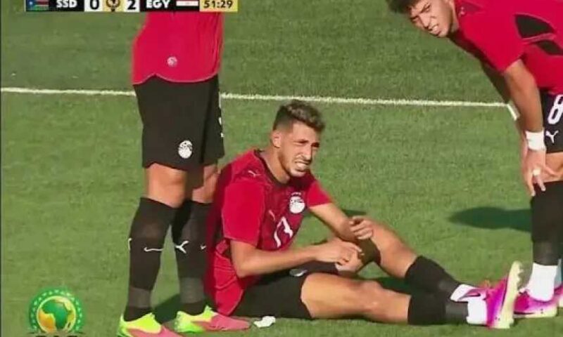 قبل مباراة القمة.. إصابة قوية لأحمد فتوح مع منتخب مصر أمام جنوب السودان