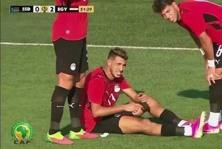 قبل مباراة القمة.. إصابة قوية لأحمد فتوح مع منتخب مصر أمام جنوب السودان