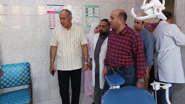وكيل وزارة صحة القليوبية يتفقد مستشفى شبين القناطر المركزي