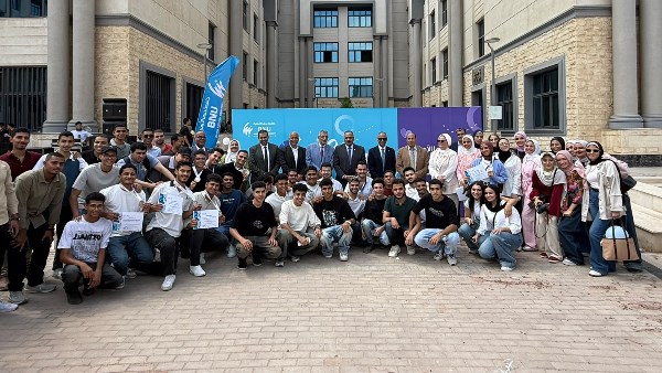رئيس جامعة بنها الأهلية يكرم الفائزين فى دورة الألعاب الأفريقية للجامعات