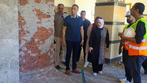 محافظ الغربية يوجه بتكثيف الأعمال وتسريع معدلات التنفيذ للانتهاء من مبنى مجلس مدينة المحلة الكبرى الجديد