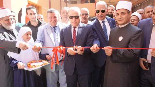 محافظ الغربية يفتتح معهد فتيات بنا أبو صير الإعدادي الأزهري بتكلفة 9.5 مليون جنيه