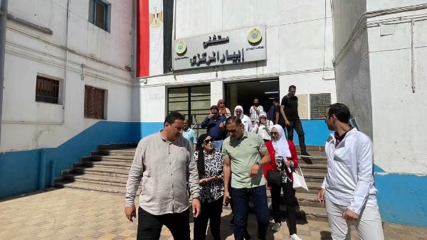 نائب محافظ الغربية يتفقد مستشفى أبيار المركزي بحضور وكيلة وزارة الصحة