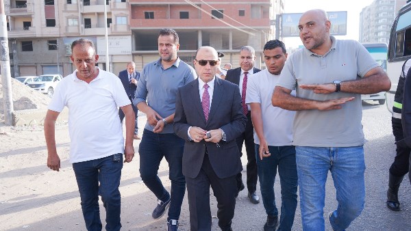 محافظ الغربية يتفقد أعمال توسعة الطريق الزراعي لمتابعة التنفيذ ورفع كفاءة حركة المرور