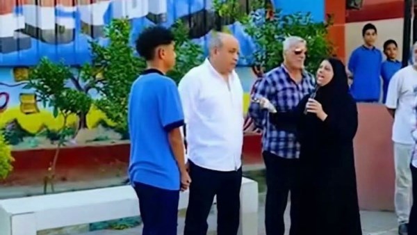 مديرة مدرسة السادات بالمحلة : لم أعلم بتصوير اعتذار الطالب واعترضت على نشر فيديو المعلمة