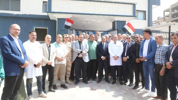 في العيد الـ145 للشرقية.. افتتاح قسم الإستقبال والطوارئ الجديد بمستشفى منيا القمح