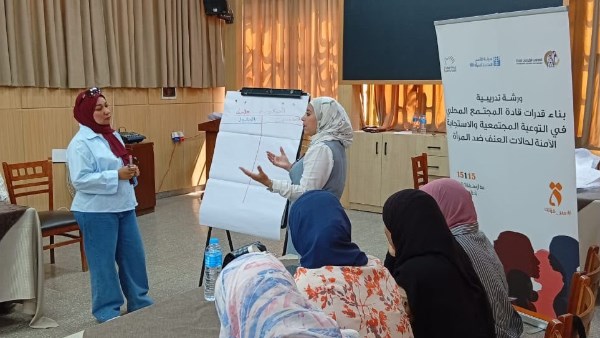 ورشة عمل لبناء قدرات الرائدات الريفيات بمحافظتي أسيوط وسوهاج