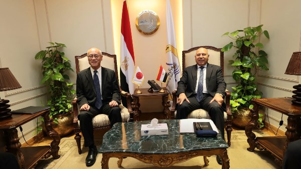 وزير النقل يتابع مع سفير اليابان بالقاهرة تنفيذ المرحلة الأولى من الخط الرابع للمترو