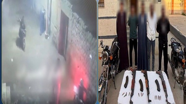 القبض على المتهمين بإطلاق أعيرة نارية تجاه منزل في سوهاج