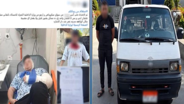 خلاف على أولوية المرور.. القبض على سائق ميكروباص تعدى على طالب بشومة بمدينة نصر