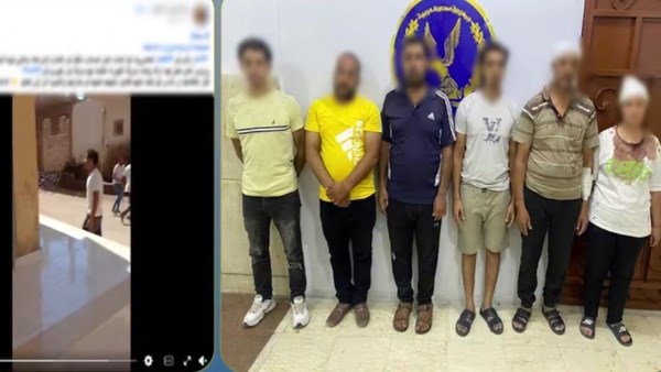 بسبب خلافات الجيرة.. القبض على طرفى مشاجرة بالأسلحة البيضاء بالبحر الأحمر