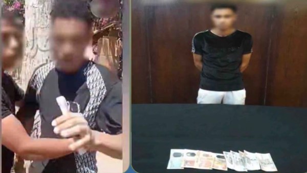 القبض على سايس يجبر قائدى المركبات على دفع أموال بالمرج