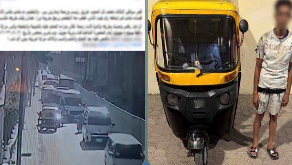 ضبط سائق توك توك تعدى على قائد سيارة بالإسكندرية