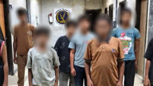 القبض على 9 أشخاص يستغلون الأطفال فى أعمال التسول بالجيزة