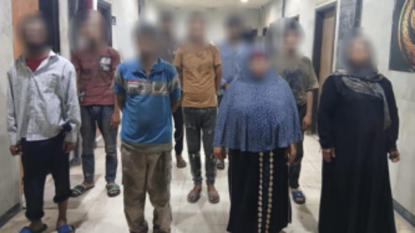 القبض على 11 شخصا يستغلون 14 طفلا فى أعمال التسول بالجيزة