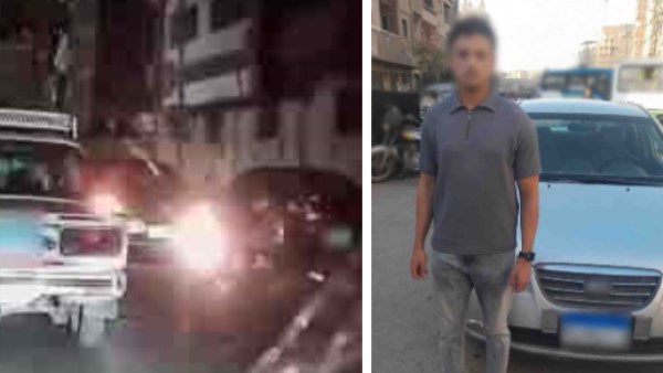 مشى عكس .. القبض على قائد سيارة بالقاهرة