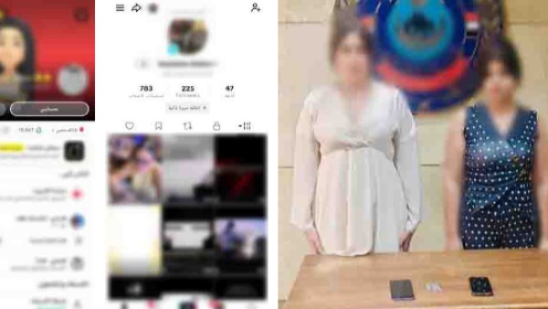 معاهم أقراص مخدرة .. القبض على صانعتي محتوى أجنبيتان نشرتا فيديوهات خادشة بالدقى