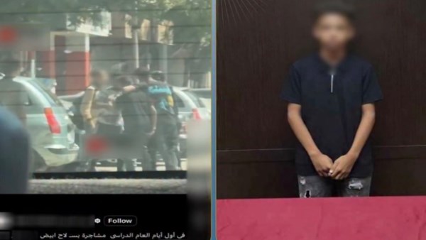 القبض على المتهم بإشهار سلاح أبيض على طلاب بالجيزة