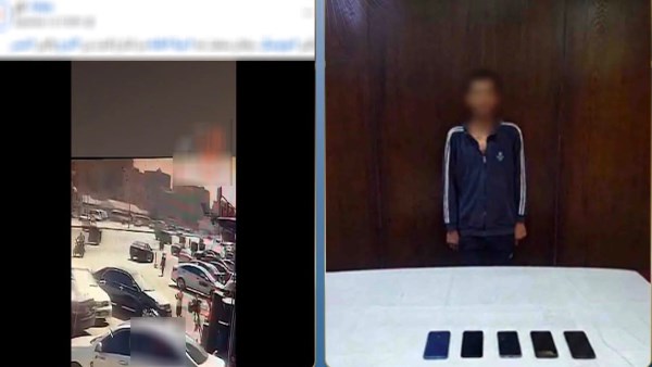 راكب موتوسيكل.. سقوط لص سرقة الهواتف المحمولة من المواطنين بعين شمس