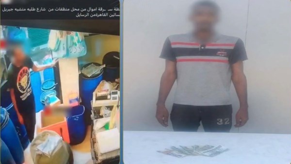 القبض على عاطل سرق أموالاً من داخل محل بالبساتين