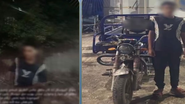 مشي عكس وصدم سيارة.. القبض على سائق تروسيكل بالقاهرة