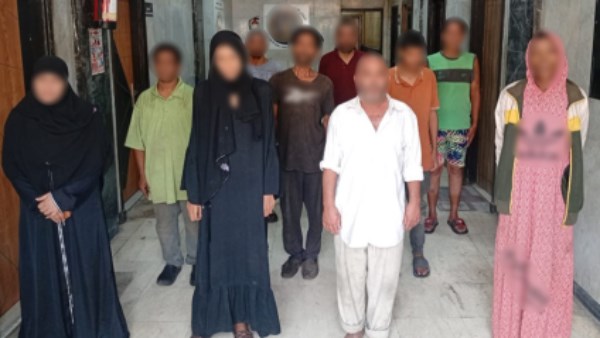القبض على 10 أشخاص يستغلون 8 أطفال فى أعمال التسول بالقاهرة